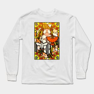 Stained glass avatar fanart Long Sleeve T-Shirt